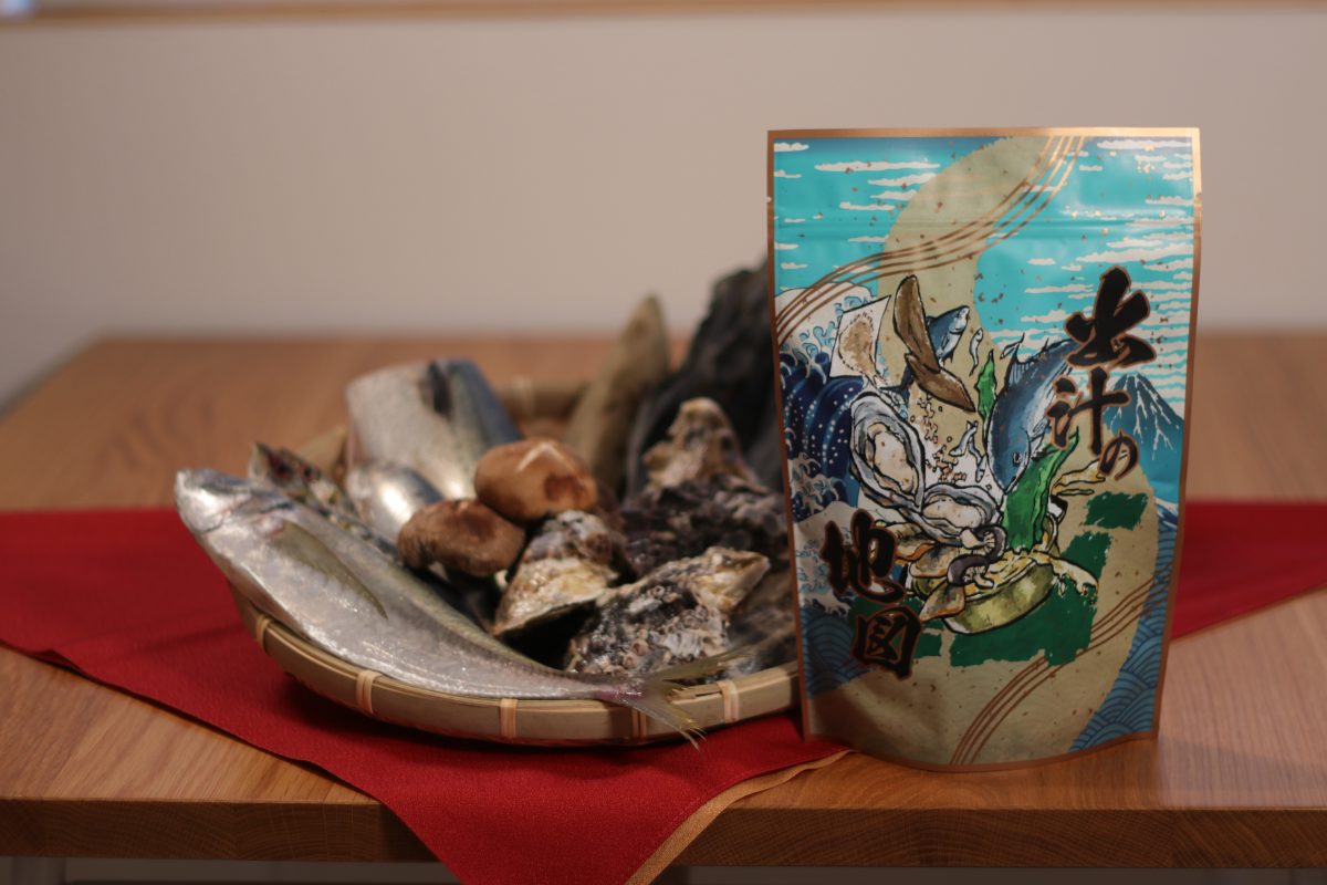 かねこ道具店で特に人気の「出汁の地図」